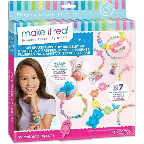 MAKE IT REAL POP! SHAKE! TWIST! DIY BRACELETS