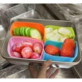 thumbnail image 4 of Stainless Steel Lunch Box 9-Pack,Stackable Snack Storage Boxes, Lid Food Container, Reusable Food Storage Container for Travel and Work, Dishwasher Safe, Freezer Safe, 4 of 6