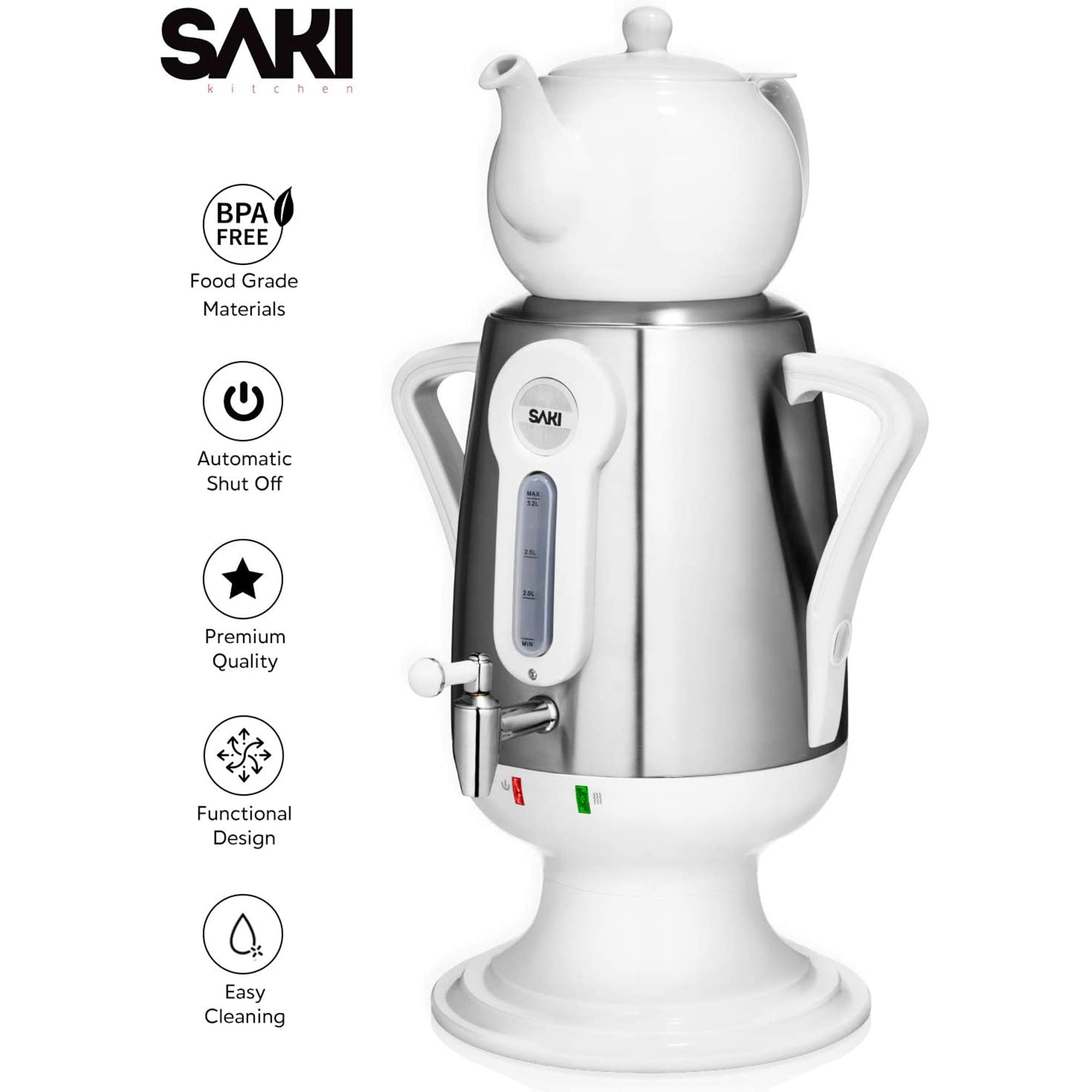 SAKI Turkish Coffee Maker Review 2024: Automatic for the People