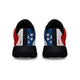 thumbnail image 4 of Dachshund American flag Decorative With Dog Shoes Sneakers Black Size 9, 4 of 7