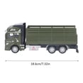 thumbnail image 5 of Transport Truck Model 18.6cm Pullback Transporter Truck Model Toy for Children Play Collection, 5 of 13