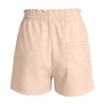 thumbnail image 6 of CONROSES Girls Shorts Bowknot Shorts for Girls Trendy Elastic Waist Soft Dailywear, Sizes 4-5 Years, 6 of 8