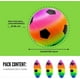 thumbnail image 2 of 4 Pieces PVC Balls for Kids. Rainbow Inflatable Soccer Balls. Soft Balls for Kids. Game Balls., 2 of 4