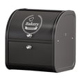 thumbnail image 2 of Box de almacenamiento de escritorio Container Container Multifuncional Organizador de escritorio de gran capacidad Bin de almacenamiento de pan para Negro, 2 of 8