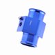 thumbnail image 1 of Adaptador del sensor de temperatura del coche, adaptador universal del sensor de temperatura de la manguera del tubo de la junta de temperatura delgua del coche de metal azul, 1 of 7