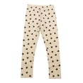 thumbnail image 1 of Legging George para Niña Diseño Corazones Negros Estampados Avena Talla 8, 1 of 4