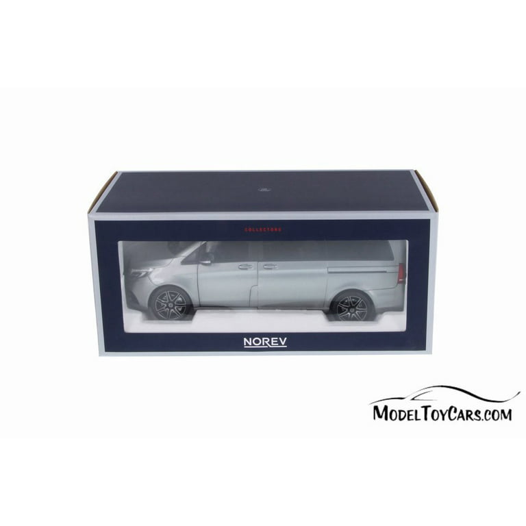 2018 Mercedes-Benz V-Class AMG Line Van, Grey Metallic - Norev 183488 - 1/18  Scale Diecast Model Toy Car 