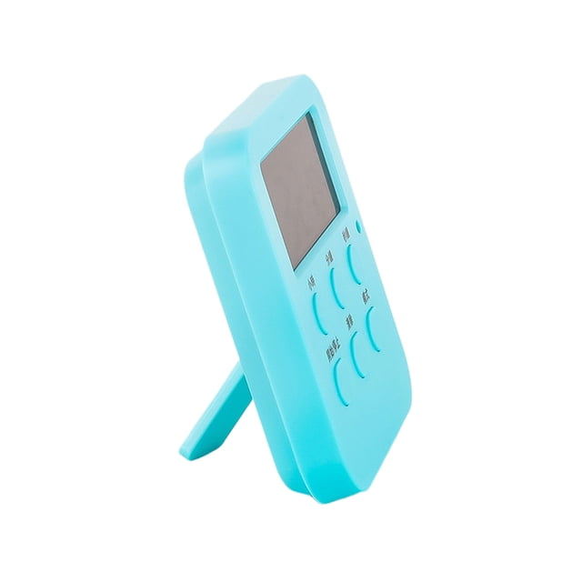 ZheElen Magnetic Digital Cooking Timer For Easy In Kitchen Can Be Adsorbed On Iron Products For Easy Viewing Bracket style - blue