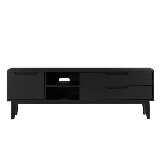Mueble para tv Talitha 160 cm - Negro Weik Contemporáneo