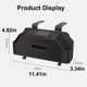 thumbnail image 3 of Backseat Car Organizer, Car Seat Organizer, Car Hanging Headrest Backseat Organizer with 2 Drink Cup Holder,Tissue Box and Mobile phone holder for Kids and Travel(Black), 3 of 5