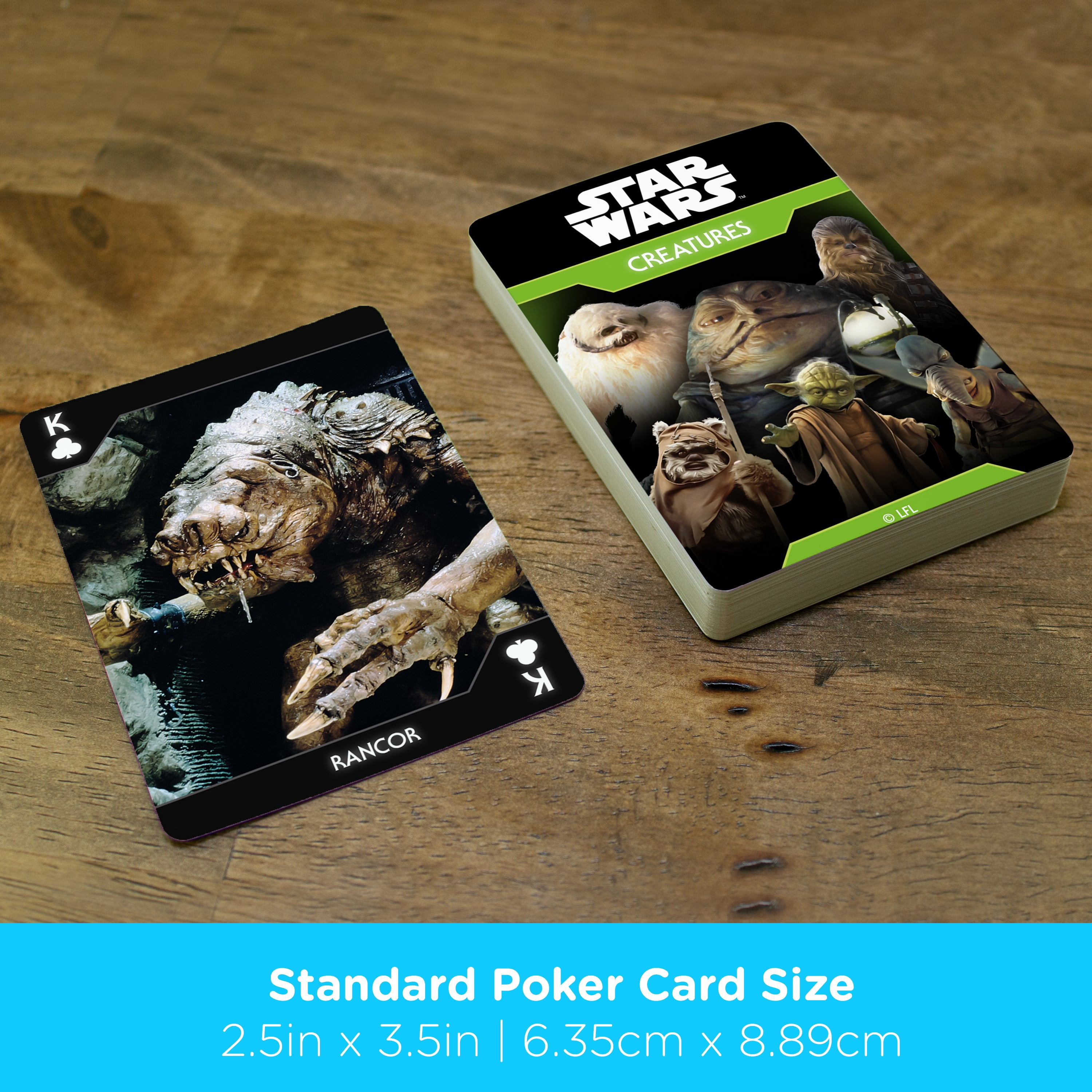 AQUARIUS Star Wars Creatures Playing Cards