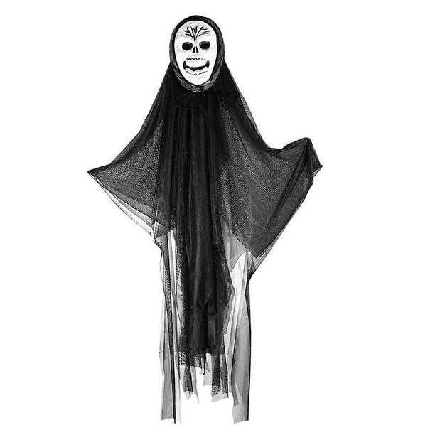 Cortina transparente Allinless para puerta de Halloween decoraciones 1 Uds