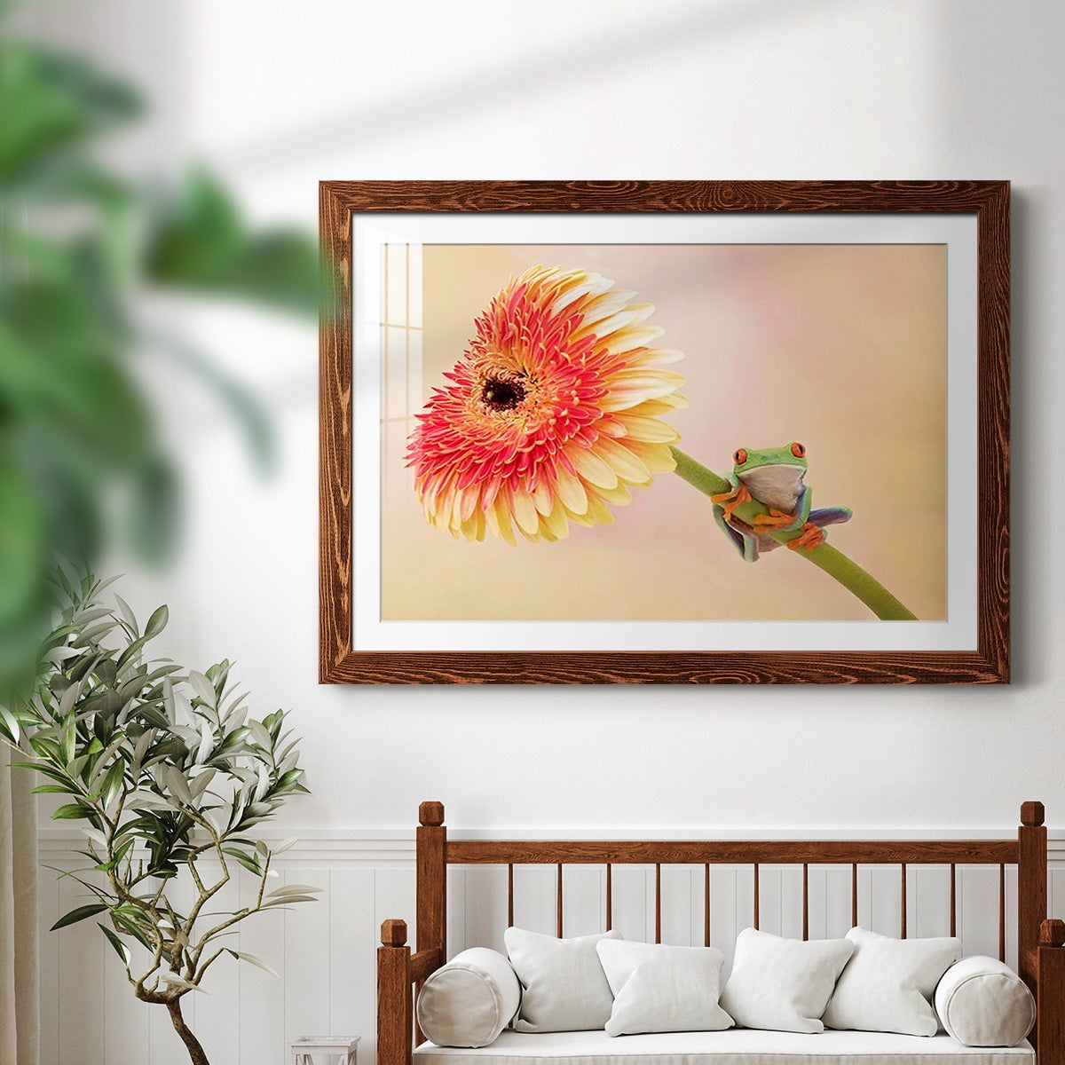 Hanging On IX-Premium Framed Print - Ready to Hang