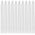 thumbnail image 1 of 10 velas cónicas largas, velas decorativas para fiestas, velas de parafina blanca, 1 of 7