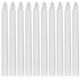 thumbnail image 1 of 10 velas cónicas largas, velas decorativas para fiestas, velas de parafina blanca, 1 of 7