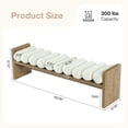 thumbnail image 2 of Tribesigns 59'' Wooden Entryway Bench with Boucle Cushion, Upholstered Fabric End of Bed Bench for Living Room (Removable Cushion), 2 of 7