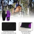 thumbnail image 5 of FINGER TEN Horse Riding Gloves Equestrian Women Kids Mesh Breathable Lightweight Color Pack, Comfortable Grip for Summer, 5 of 6