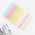 thumbnail image 4 of HONMEET 100 Sheets A5 Lined Refill Paper for Loose Leaf Paper Colored Document Writing, 4 of 6