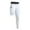 white, variant on Men's Basketball Single Leg Tight Sports Pants 1/2 One Leg Compression Pants Athletic Base Layer Underwear Left Short Right Long(Left Long Right Short)