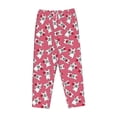 thumbnail image 4 of Goofa French Bulldog Printed Soft Pajama Pants for Women, Wide Leg Comfy Casual Lounge Yoga Pants-Large, 4 of 9