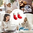 thumbnail image 2 of KNFATEQVEDG Canada Day Cat Tea Infuser: Christmas Themed Sock Boot Shape for Brewing Loose Leaf Tea My Items, 2 of 7