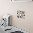 thumbnail image 5 of Yayeee Toggle Light Switch Wall Plate 3-Gang 6.37"x4.48" Decorative Outlet Cover, Orange Snow Houses, 5 of 7