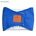 thumbnail image 5 of BadPiggies Male Pet Dog Belly Manner Band Wraps Nappies Puppy Cat Diaper Pants Physiological Sanitary Panties (XL, Blue), 5 of 10