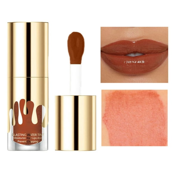 Lip Glosses Thrive Lip Tint Hydrating 2 Pack - Plumping Lip Polish Tinted Lip Formula Moisturizing Lip Plumping Gloss Water Lip Glaze Silky Lip Gloss Lasting Shiny and Moist Highly Pigmented