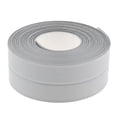 thumbnail image 2 of Cinta de costura impermeable PE de 11 pies x 1,5 pulgadas para sellado de paredes de baño de cocina gris, muy pegajosa y adhesiva, Macarena Cinta de sellado impermeable para la cocina, 2 of 8