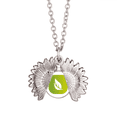 thumbnail image 1 of Ciclo de rescate Collar de girasol collar collar collar colgante, 1 of 3