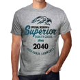thumbnail image 1 of T-Shirt Graphique pour Homme Session Spéciale Produits de Qualité Supérieure depuis 2040, 1 of 7