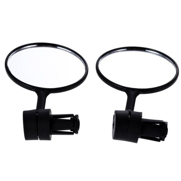 Par de espejos retrovisores universales ajustables para manillar de bicicleta de montaña, motocicleta, ciclismo, flexibles, 360 grados
