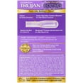 thumbnail image 2 of Trojan Her Pleasure Ecstasy Lubricated Condoms - 10 Count (Pack of 8), 2 of 8