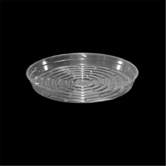 12 in. Plastic Plant Saucer  Clear