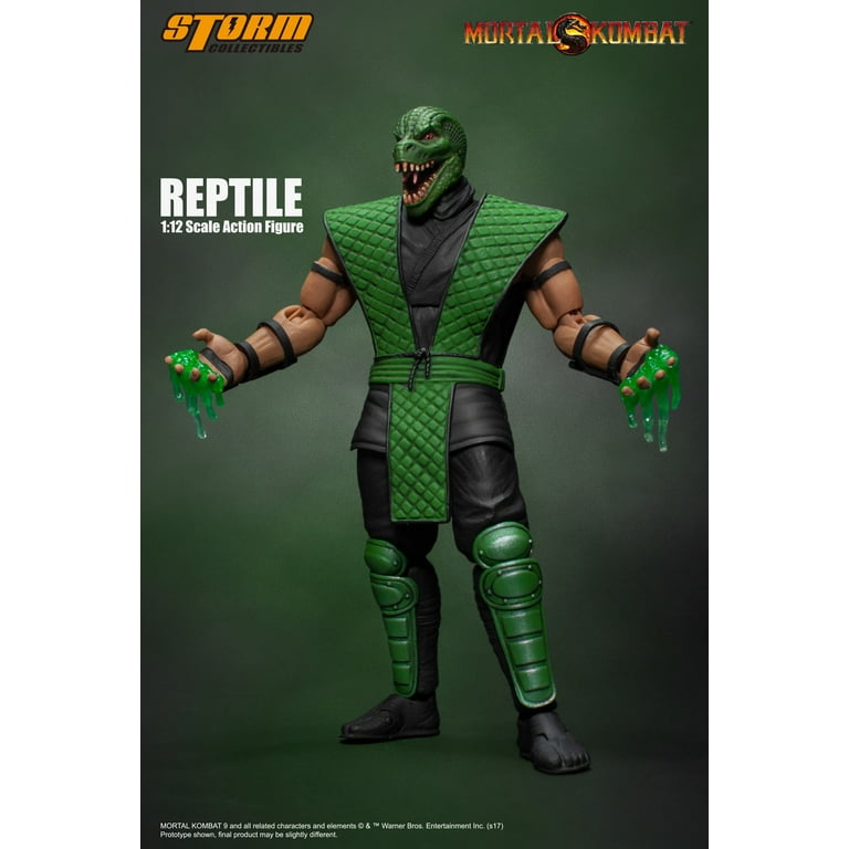 Storm Collectibles Mortal Kombat Reptile 1:12 Action Figure