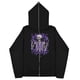 thumbnail image 4 of Sudadera Y2K de calavera oscura europea y americana para hombre y mujer, sudaderas con capucha góticas para pareja, sudadera Harajuku con cremallera de gran tamaño 2023, 4 of 5