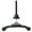 Black, variant on Clarinet Flute Oboe Soprano Saxophone Wind Instrument Base Flute Clarinet Stand Foldable Portable Tripod Holder Stand