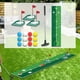 thumbnail image 1 of Juego de palos de golf para niños con pelotas, accesorios para padres e hijos, tapete de putter para patio, deportes familiares para niños, interior y, 1 of 10