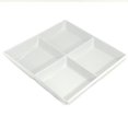 thumbnail image 2 of Hometrends Divided Serving Dish 10 in, White Porcelain, 2 of 3