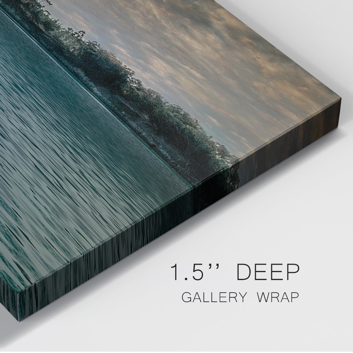 Wexford Home Mystic Island Premium Gallery Wrapped Canvas, 32" x 48" - Ready to Hang