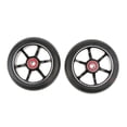 thumbnail image 2 of S SERENABLE Roues de Trottinette 110 mm Paire Roues de Trottinette en Aluminium - Roues de Trottinette Pro Noir, 2 of 8