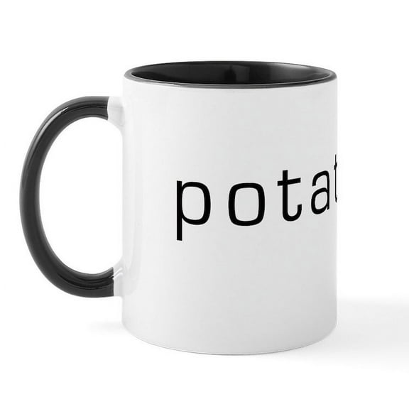 CafePress - Potato Mug - 11 oz Ceramic Mug - Novelty Coffee Tea Cup
