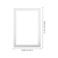 thumbnail image 2 of Luxshiny Modern Photo Collage Frame Silver Plastic Office Use 1Pcs, 2 of 8