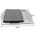 thumbnail image 3 of INTBUYING Hot Lava Rock Cooking Steak Stone Rock Grill Stone Baker Ceramic Board Plate BBQ, 3 of 9