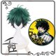 thumbnail image 2 of Peluca Cosplay My Hero Academia Izuku Midoriya Verde Negro, 2 of 5
