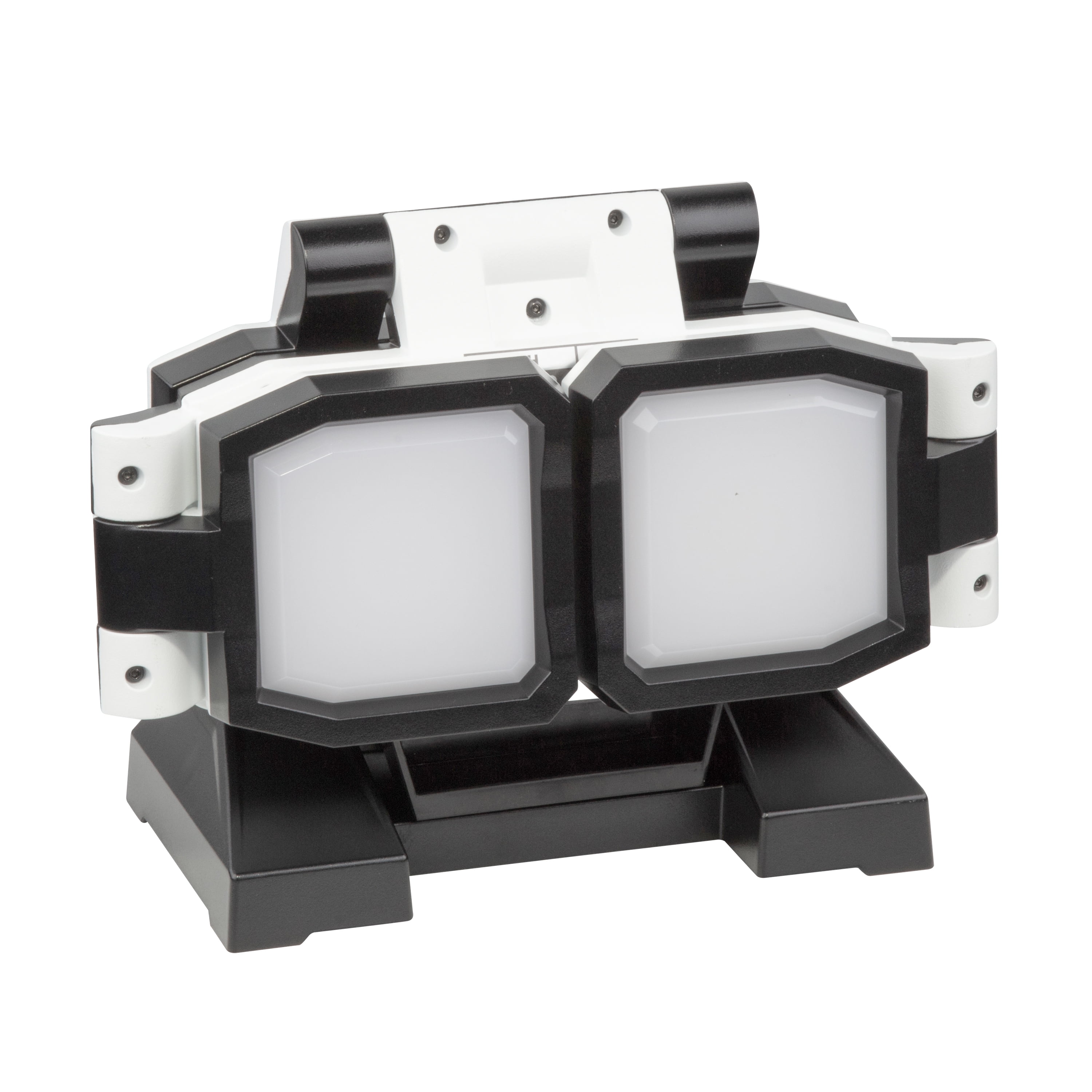 HART Portable 4-Panel Plug-in LED Work Light, Adjustable, Foldable, Black, 10,000 Lumens