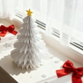 thumbnail image 5 of Honeycomb Paper Christmas Tree, Table Decorations Christmas Honeycomb Ornaments Tabletop Mini Xmas Trees for Party Supplies Home Decor, 5 of 6