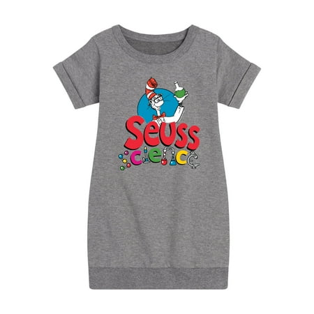

Dr. Seuss - Seuss Science - Toddler And Youth Girls Fleece Dress