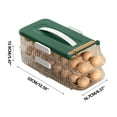 thumbnail image 3 of Jusqu'à 70 % de Rabais! Support Roulant pour Porte de Réfrigérateur Gspmoly, Boîte de Rangement Empilable avec Boîte Portable, Boîte de Cuisine jusqu'à 70 % de Rabais, 3 of 3
