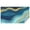 Blue Marble Gold-1, variant on Teal Marble Gold Wave Pattern Rectangle Tablecloth 60"x84",Waterproof Polyester Rectangle Table Cloth, Wipeable Spillproof Polyester Tablecloth for Dining, Camping, Indoor and Outdoor